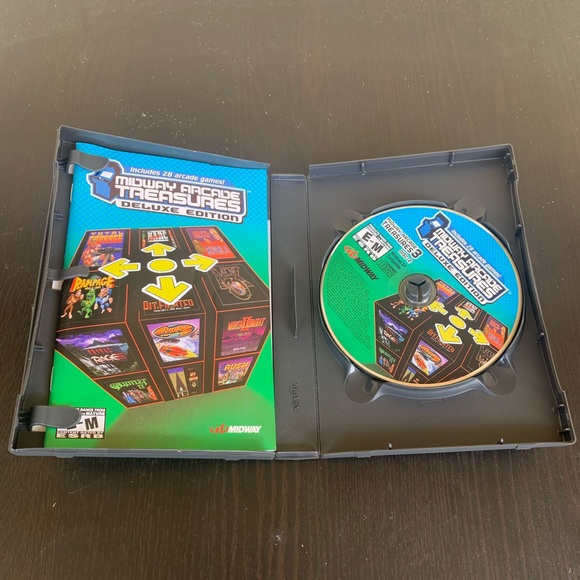Midway Arcade Treasures: Deluxe Edition (PC, 2006) 3 Disks With Manual TESTED - Picture 3 of 3
